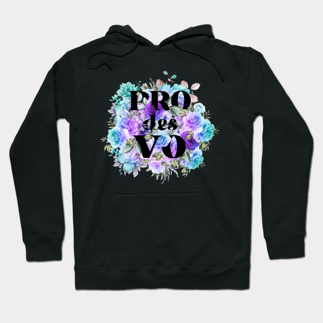 Pro des V0 - black Hoodie by Lyxy